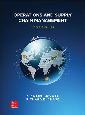 Operations And Supply Chain Management 15Th edition By Jacobs Test Bank