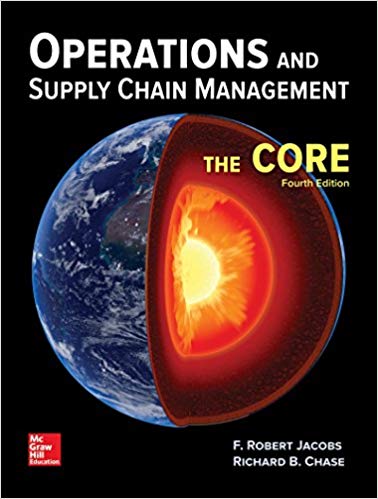 Operations And Supply Chain Management The Core 4th Edition by F. Robert Test Bank