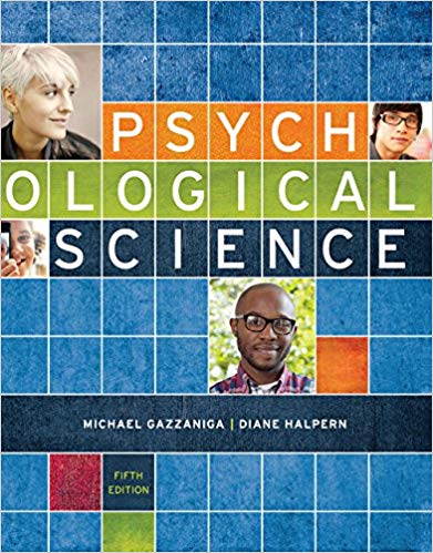 Psychological Science 5th Edition By Michael Gazzaniga Test Bank