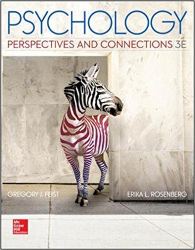 Psychology Perspectives And Connections 3rd Edition by Gregor Test Bank