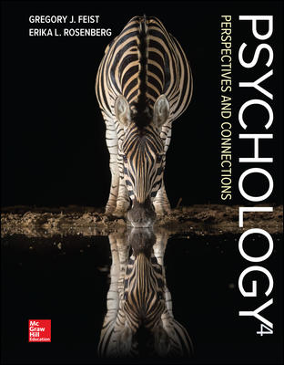 Psychology Perspectives And Connections 4Th Edition By By Gregory Feist Test Bank