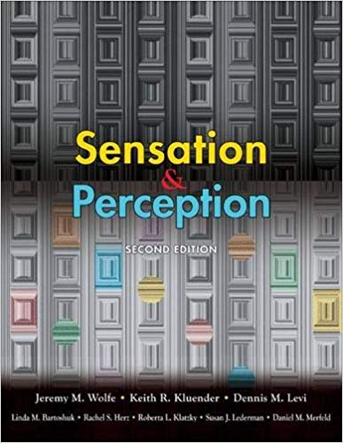 Sensation And perception 2nd Edition By Jeremy M. Wolfe Test Bank