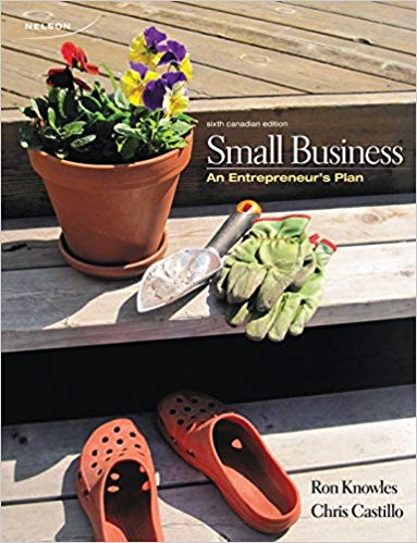 Small Business An Entrepreneurs Plan 6th Edition By Ron Knowles Test Bank