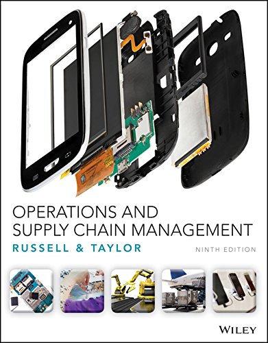 Test Bank for Operations and Supply Chain Management 9th Edition Roberta Russell