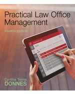 Test Bank For Practical Law Office Management 4th Edition by Cynthia Traina Donnes
